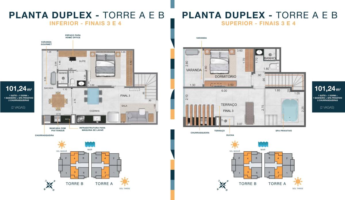 Apartamento à venda com 2 quartos, 75m² - Foto 24