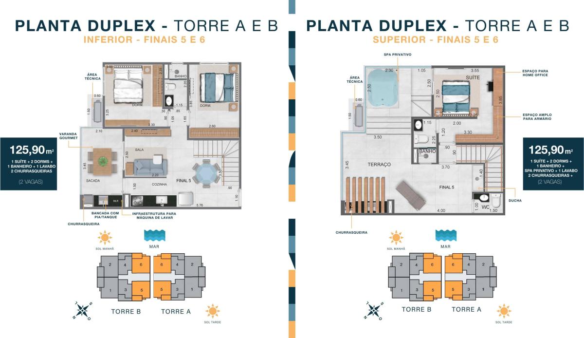 Apartamento à venda com 2 quartos, 75m² - Foto 25